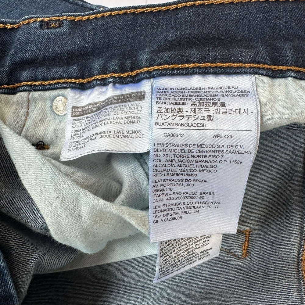 Men’s Levi’s Brand 511 Jeans Size 34x29​ - Picture 5 of 9